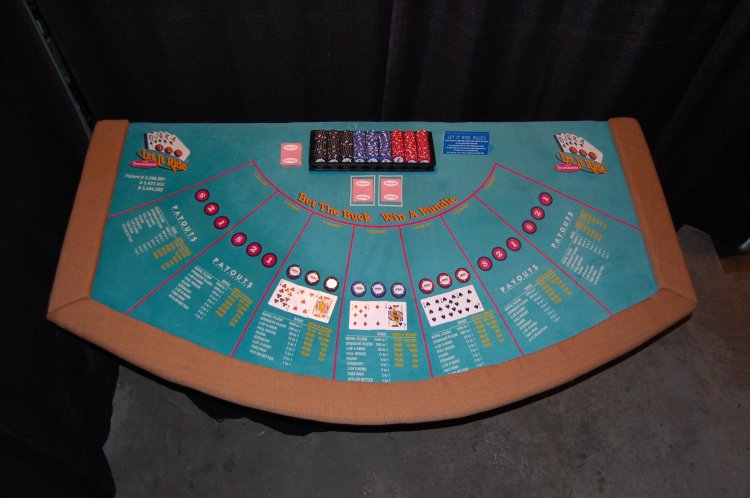 Casino - Let It Ride Table - Bobby K Entertainment Big Flats NY